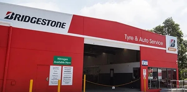 Bridgestone Select tyre and auto service centre storefront